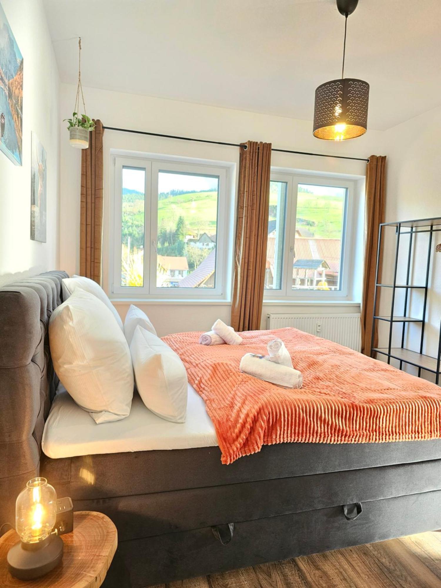 Design-Apartment I Black Forest I Boxspring I Nespresso I Spielplatz Oberharmersbach Exterior photo